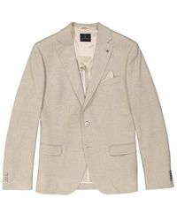 Zuitable - Herren Sakko Jersey Meliert - Lyst