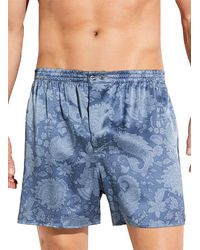 Zimmerli of Switzerland - Herren Boxershorts Seide Gemustert - Lyst