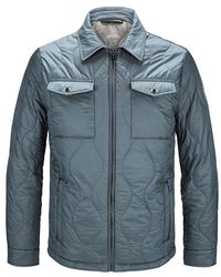 Milestone - Herren Steppjacke Uni Mit Motiv - Lyst
