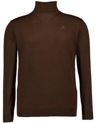 Karl Lagerfeld - Herren Pullover Unifarben - Lyst