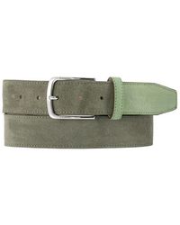 Lindenmann - Herren Gürtel Nubuk - Lyst