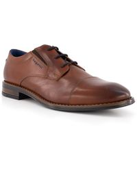 Bugatti - Herren Derby Braun, Cognac Glattleder - Lyst