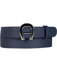 Aigner - Herren Gürtel Leder Geprägt - Lyst