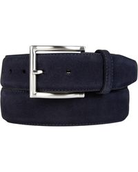Lindenmann - Herren Gürtel Veloursleder - Lyst