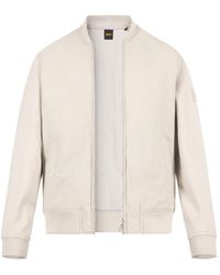 BOSS - Herren Jacken Unifarben - Lyst
