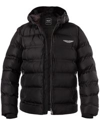 Hackett - Herren Steppjacke Unifarben - Lyst