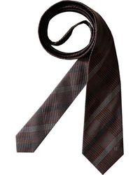 Givenchy - Herren Krawatte Gemustert,Mit Karos - Lyst