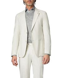 Strellson - Herren Sakko Baumwolle-Leinen Meliert Slim Fit - Lyst