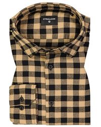 Strellson - Herren Hemd Kariert - Lyst
