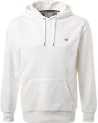 GANT - Herren Hoodie Unifarben - Lyst