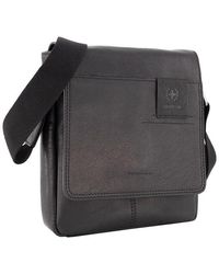 Strellson - Herren Shoulderbag Echtleder - Lyst