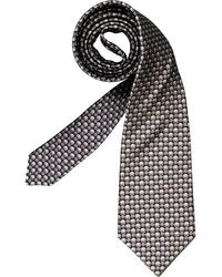 Lanvin - Herren Krawatte Seide Gemustert - Lyst