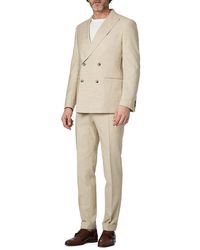 BOSS - Herren Anzug Meliert Slim Fit - Lyst