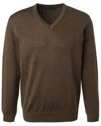 Maerz - Herren Pullover Schurwolle Meliert - Lyst