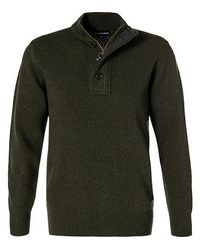 Barbour - Herren Pullover Wolle Meliert - Lyst