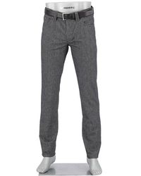 ALBERTO - Herren Hose Gemustert - Lyst