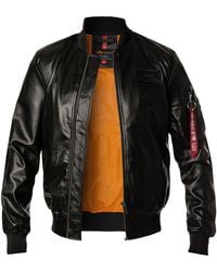 Alpha Industries - Herren Jacke Unifarben - Lyst