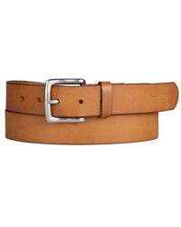 Marc O' Polo - Herren Gürtel,Braun, Cognac Glattleder - Lyst
