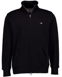 GANT - Herren Sweatjacke Unifarben - Lyst