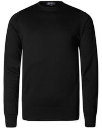 John Smedley - Herren Pullover Cotton Unifarben - Lyst