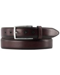 Lindenmann - Herren Gürtel Glattleder - Lyst