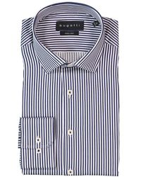 Bugatti - Herren Hemd Gemustert - Lyst