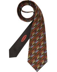 Missoni - Herren Krawatte Seide Gemustert - Lyst