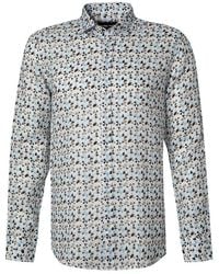 Bugatti - Herren Hemd Gemustert - Lyst