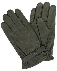 Barbour - Herren Handschuhe Nubuk - Lyst