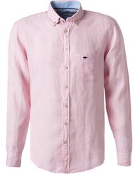 Fynch-Hatton - Herren Hemd Meliert - Lyst