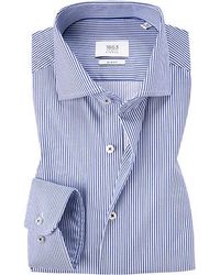 Eterna - Herren Hemd Gestreift Slim Fit - Lyst