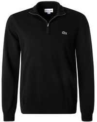 Lacoste - Herren Troyer Unifarben Classic Fit - Lyst