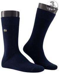 Lacoste - Herren Socken Baumwolle & Mix Unifarben - Lyst