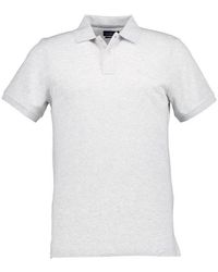Hackett - Herren Polo-Shirt Baumwoll-Piqué Meliert Slim Fit - Lyst