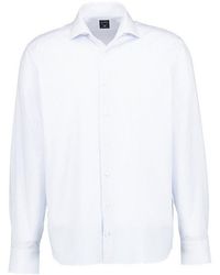 Van Laack - Herren Hemd Baumwolle Gestreift - Lyst