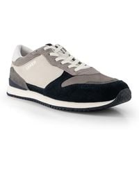Lloyd - Herren Sneaker,Blau,Grau Glattleder - Lyst