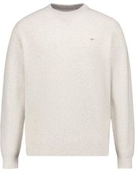 Fynch-Hatton - Herren Pullover Unifarben - Lyst