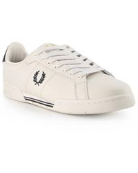 Fred Perry - Herren Sneaker Glattleder - Lyst