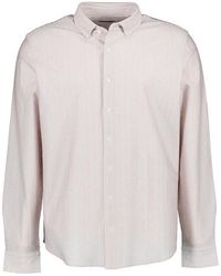 Maerz - Herren Hemd Baumwoll-Jersey Gestreift - Lyst