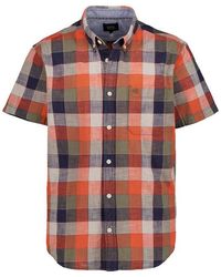 Camel Active - Herren Hemd Baumwolle Kariert - Lyst