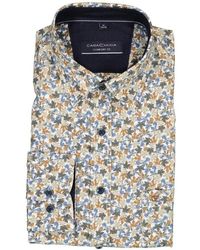 CASA MODA - Herren Hemden Blau, Comfort Fit - Lyst
