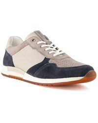Sioux - Herren Sneaker Blau,Grau Glattleder - Lyst