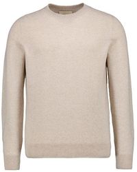 Maerz - Herren Pullover Merinowolle Unifarben - Lyst