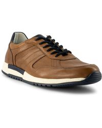 Sioux - Herren Sneaker Braun, Cognac Glattleder - Lyst