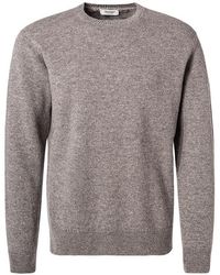 Crossley - Herren Pullover Schurwolle Unifarben - Lyst