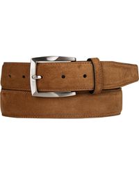 Lindenmann - Herren Gürtel Veloursleder - Lyst