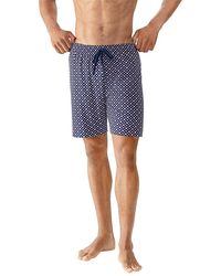 Mey - Herren Pyjamashorts Jersey-Baumwolle Gemustert - Lyst