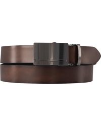 Lindenmann - Herren Gürtel Glattleder - Lyst