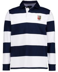 Hackett - Herren Pullover Baumwoll-Jersey Gestreift - Lyst
