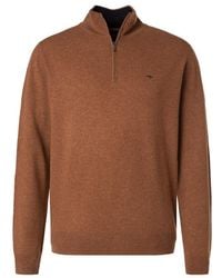 Fynch-Hatton - Herren Troyer Unifarben - Lyst